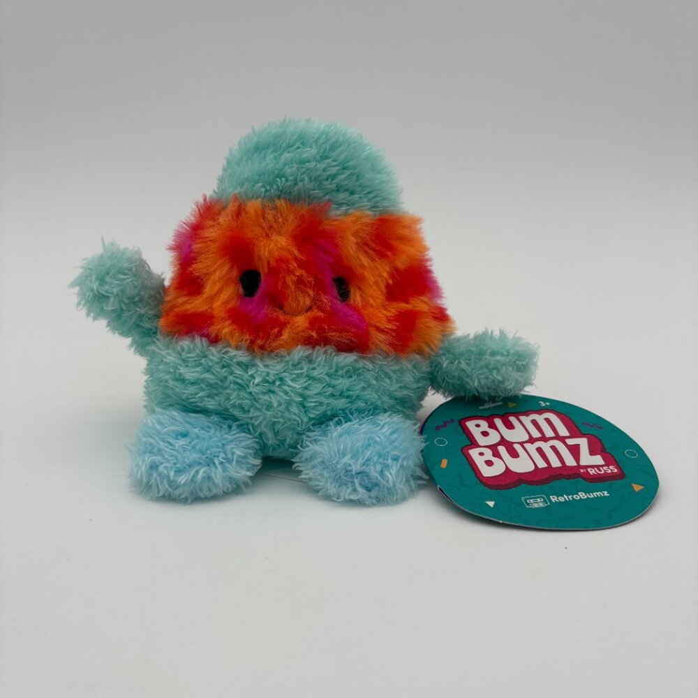 NWT Retro 4" Collectible Bum Bumz Sara Plush Soft Bean Kids Toy